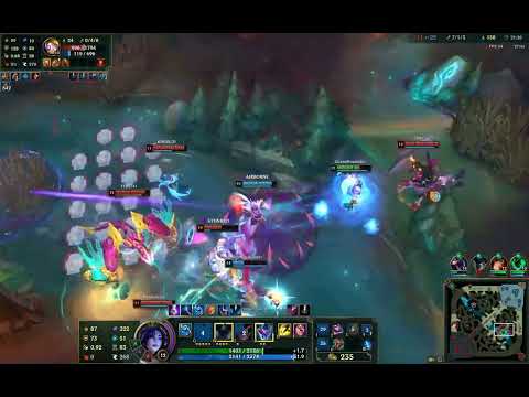 Make a list of what happened on this one minute just from a view of my gameplay...