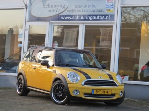 MINI MINI CLUBMAN 1.4 ONE ANNIVERSARY***AIRCO***ZEER GUNSTIGE (NAP) KILOMETERSTAND