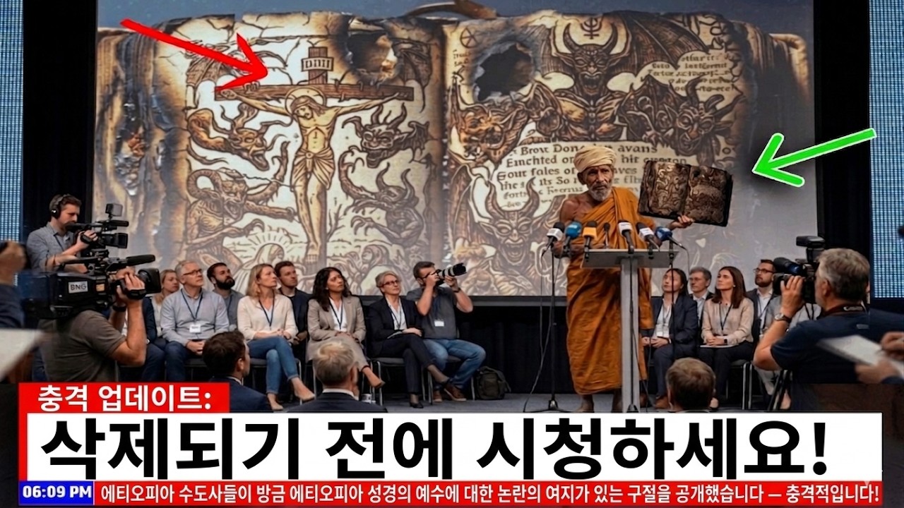 에티오피아 승려들, 예수에 관한 성경 구절 발표 - 충격적