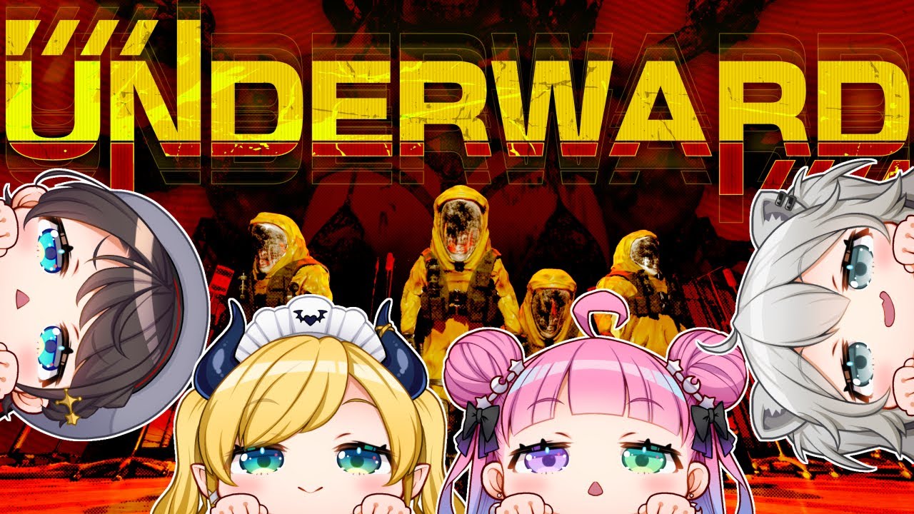 【 #スバちょこるなたん 】地下廃病院で死体を回収するのら！～UNDERWARD【姫森ルーナ/ホロライブ】