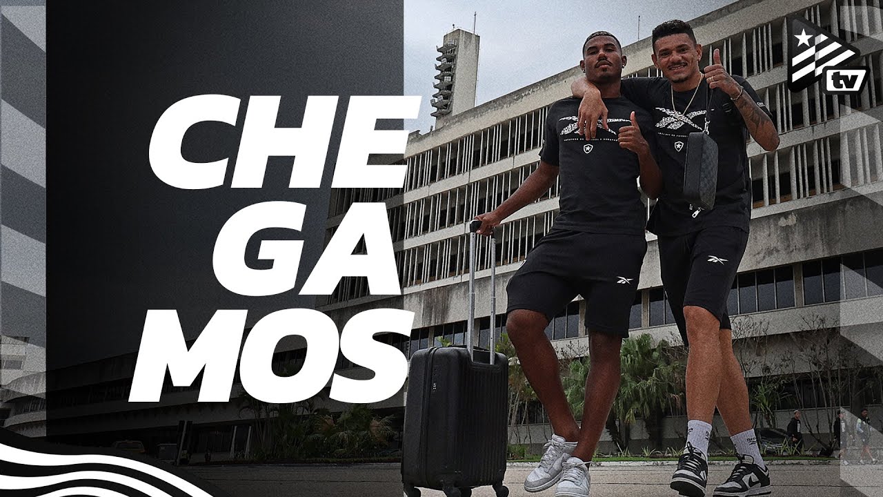 VÍDEO: Botafogo desembarca em Minas Gerais e é recebido pela torcida