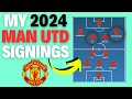 The 8 Players I Would Sign for Manchester United in 2024...