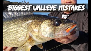 5 Biggest Walleye Fishing Mistakes (Avoid 