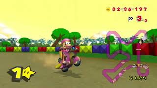 Mario Kart Wii (Fusion) Custom Tracks - Mirror (1 Player) #007 with Dixie Kong