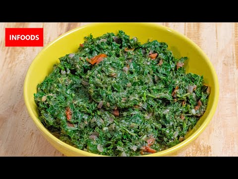 Kenyan Terere Recipe | How to Cook Terere | Infoods