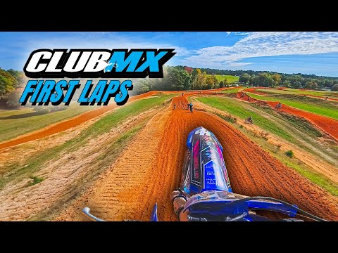 FIRST LAPS At CLUBMX - Learning Practice Track