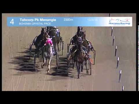 TABCORP PK MENANGLE - 13/03/2015 - Race 4 - BOHEMIA CRYSTAL PACE