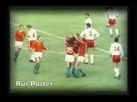 EURO-1988. Qualifiers. Group 5. Hungary - Poland. Highlights.
