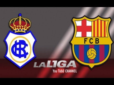 Gol de Berrocal (2-0) en el Recreativo de Huelva - FC Barcelona B - HD