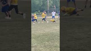 Last year first scrimmage  football ￼