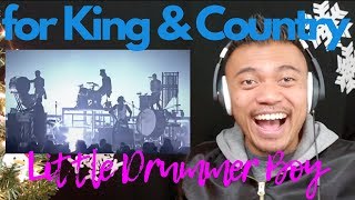 LITTLE DRUMMER BOY with FOR KING &amp; COUNTRY | Bruddah Sam&#39;s REACTION vids