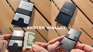Don't Buy A NEW Wallet Until You Watch This - Ekster Cardholder Pro Japanese Damascus Color!