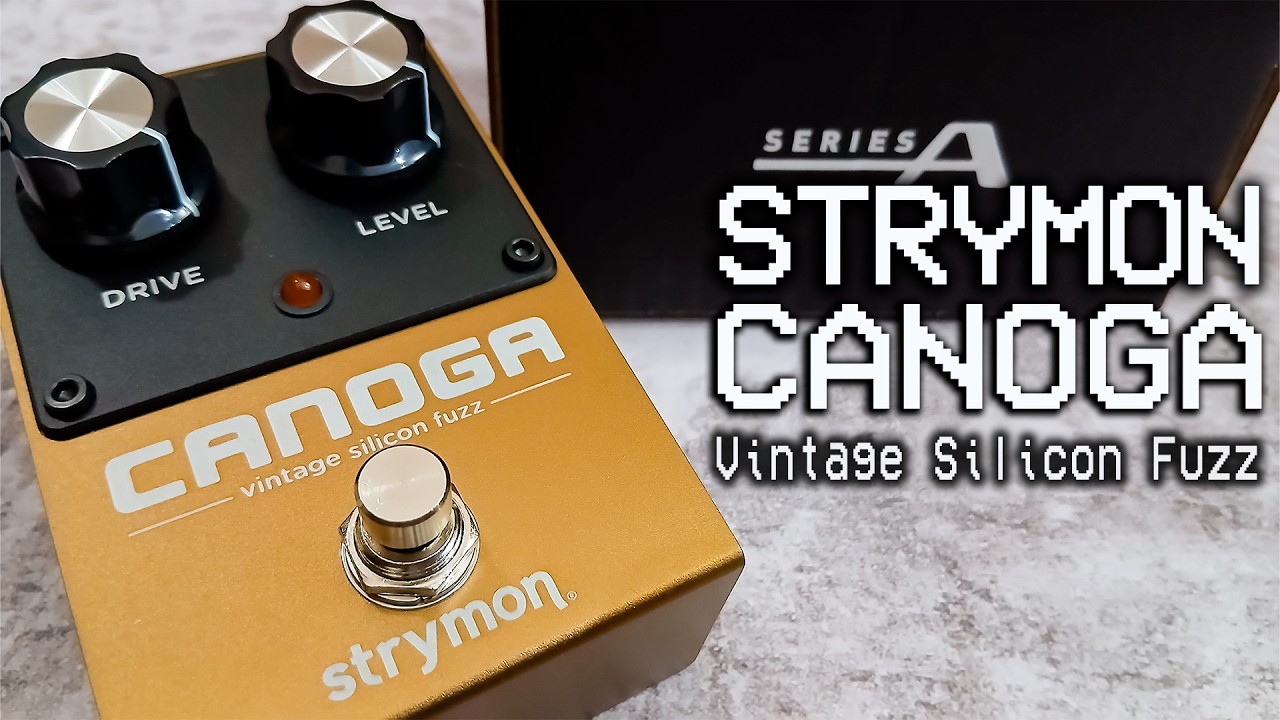 Strymon | CANOGA Vintage Silicon Fuzz | VIDEO REVIEW [NO TALK / ONLY TONES] - YouTube