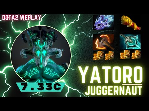 Yatoro Juggernaut   Dota 2 Pro Gameplay PATCH 7.33c