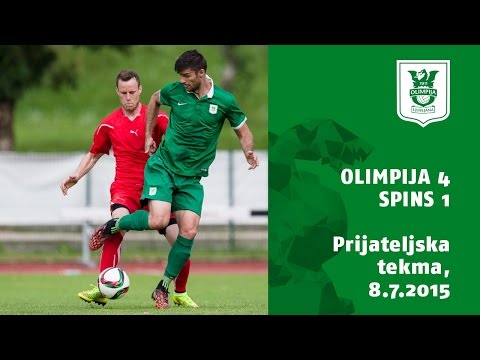 Olimpija : Spins 4:1, prijateljska tekma, 8.7.2015