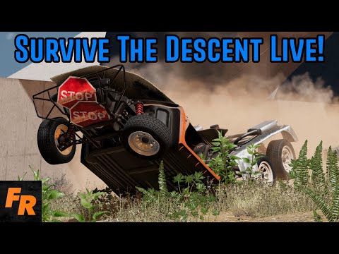 Who Will Survive The Descent Live! - BeamNG Drive Multiplayer