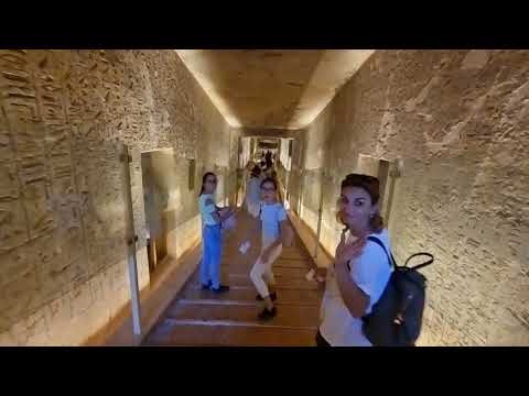 Tomb of Pharaoh Ramses III, Valley of the Kings, Luxor, Egypt- The tomb of Ramses III is magnificent