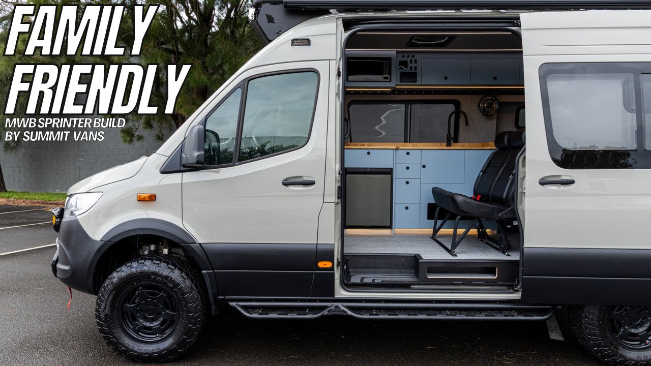 This Summit Camper Van Boasts a Rugged Setup That Hides a Clean, Multi ...