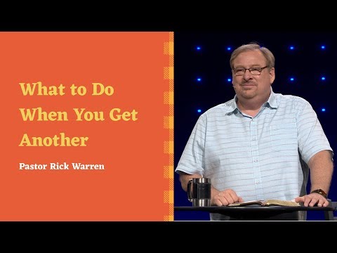 "What to Do When You Get Another Chance" with Pastor Rick Warren