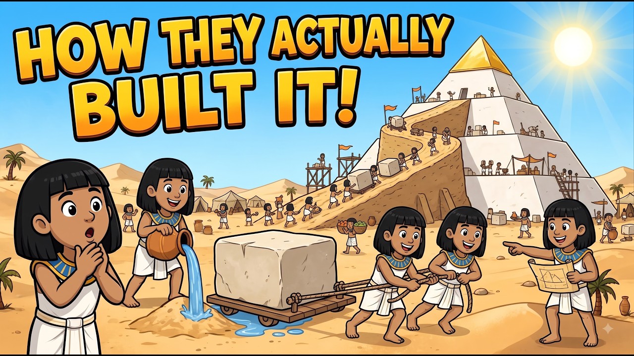 How Were the Pyramids ACTUALLY Built? (No Aliens, No Slaves) 🏺