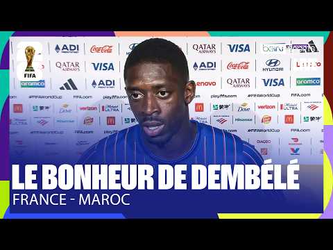 "Je monte en puissance !" - La SATSIFACTION d'OUSMANE DEMBÉLÉ après FRANCE - MAROC