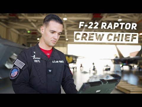 Fixing the F-22 Raptor: Staff Sgt. Zach Zistl