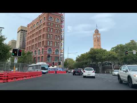 Sydney, Traffic at 6.30pm on 8 March 2021