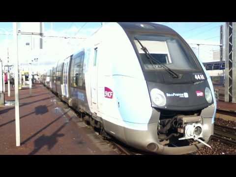 transilien H: départ d'un Z50000 IDFM à saint-denis