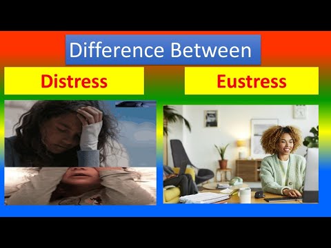 What is difference between eustress and distress?