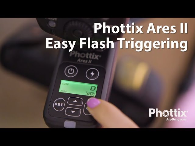 Video teaser for Phottix Ares II Trigger - Easy Flash Triggering