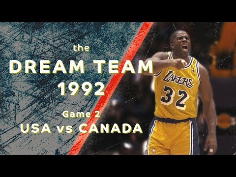 Dream Team 1992: "Return to Olympus"/ Game 2/ USA vs CANADA/ FULL GAME HIGHLIGHTS