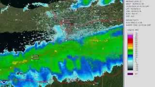 November 2014 New York Lake Effect Snow Radar Loop