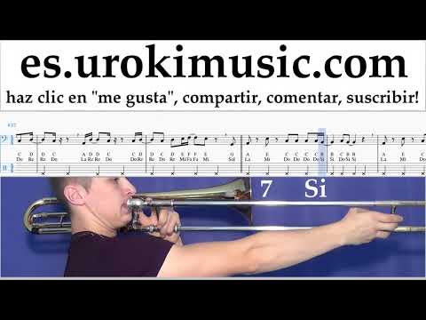 Como Tocar Trombón Meghan Trainor - Let You Be Right Tablatura um-ih927