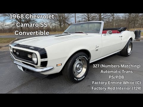 1968 Chevrolet Camaro SS (CC-2039326) for sale in Paris , Kentucky