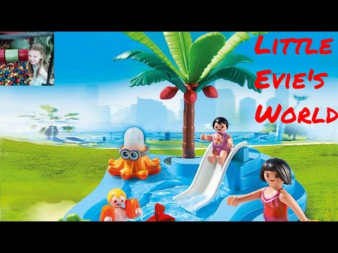 Playmobil Summer Fun Baby Pool with Slide - 6673