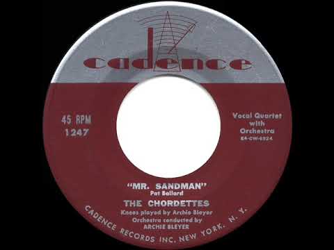 1954 HITS ARCHIVE: Mr. Sandman - Chordettes (a #1 record)