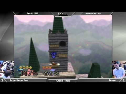 Zenith 2013 - SuperBoomFan vs Sensei - Grand Finals - Smash 64