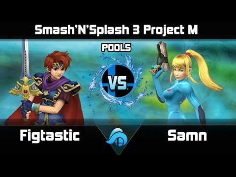 Smash n Splash 3 Project M Singles Pools - Figtastic (Roy/Ganon) vs. Samn (ZSS)