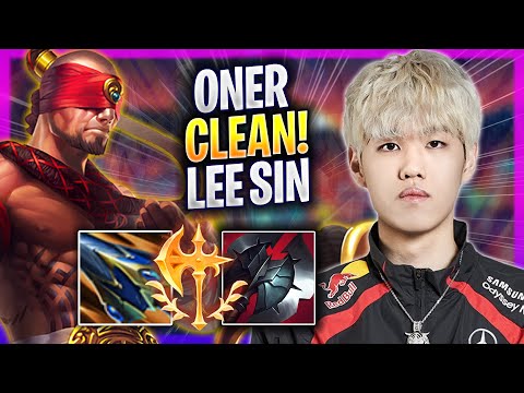 ONER IS SO CLEAN WITH LEE SIN! - T1 Oner Plays Lee Sin JUNGLE vs Vi! | Season 2024