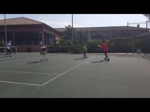 Richard play tennis 9 years old