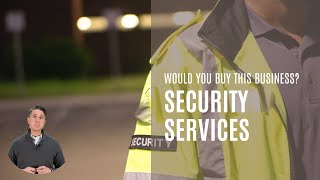 Security guard business for sale - Buy a business