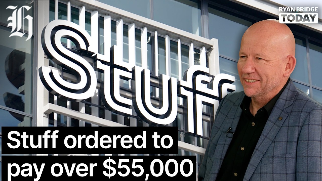 Stuff ordered to pay former employee over $55,000 following "flawed" restructure | Ryan Bridge TODAY