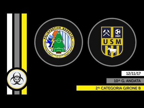 HL PARZIALI 2B - 12/11/17: Bersntol - Montevaccino 2-2