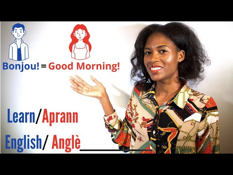 Lesson 1: Aprann pale Angle/ Learn to Speak & Read English- Salutation/Introduction