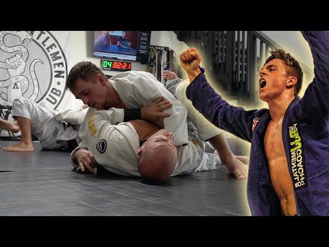 Nonstop Attacks From Espen Mathiesen In Live Training