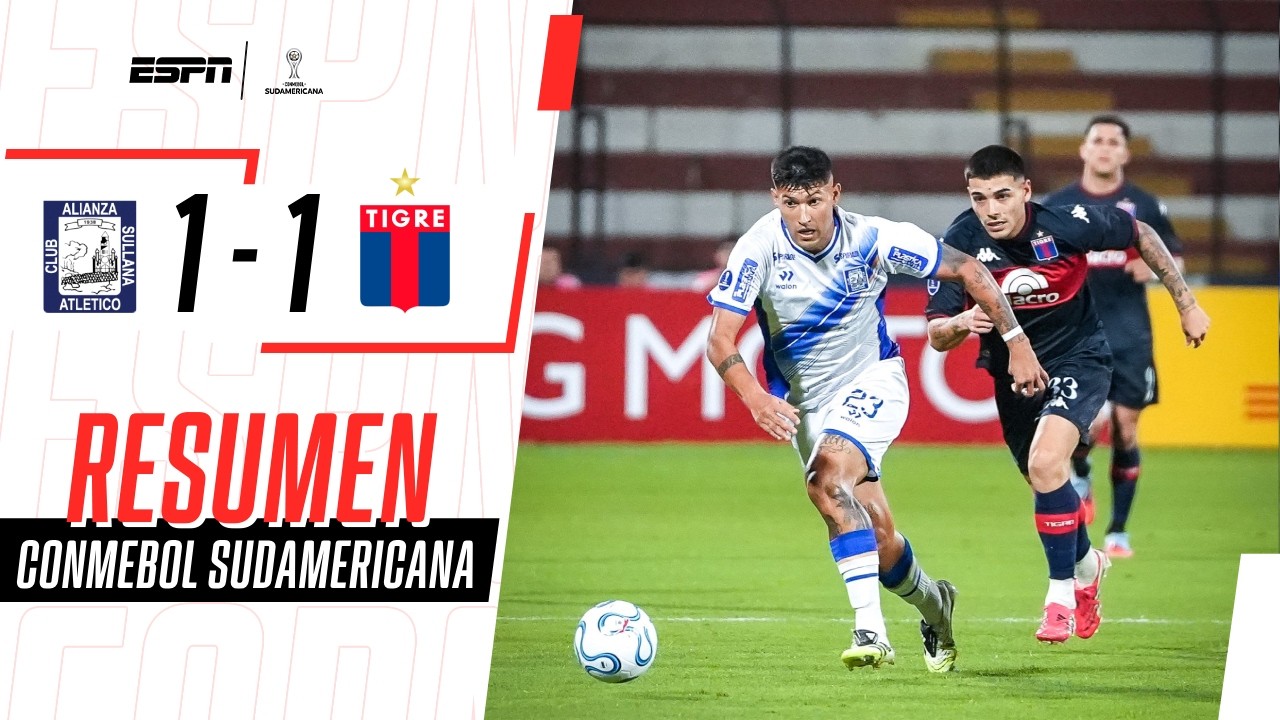 A TIGRE SE LE ESCAPÓ EL TRIUNFO ANTE ALIANZA ATLÉTICO EN PERÚ | Alianza Atlético 1-1 Tigre | RESUMEN