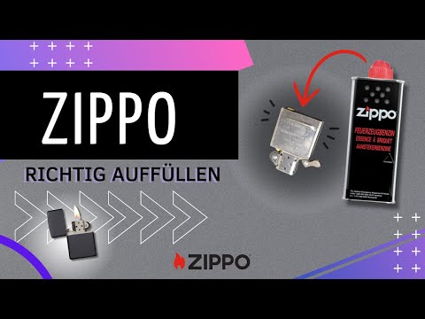 Zippo auffüllen in nur 60 Sekunden – Schnell & einfach!