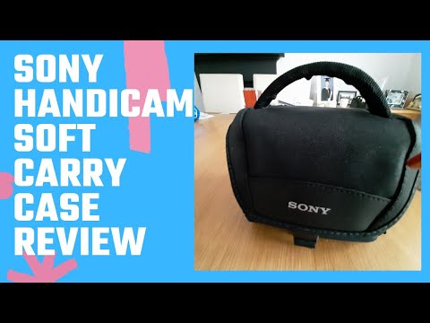 Sony LCSU11 Soft Compact Carrying Case for Cyber-Shot Cameras (Black) video review thumbnail