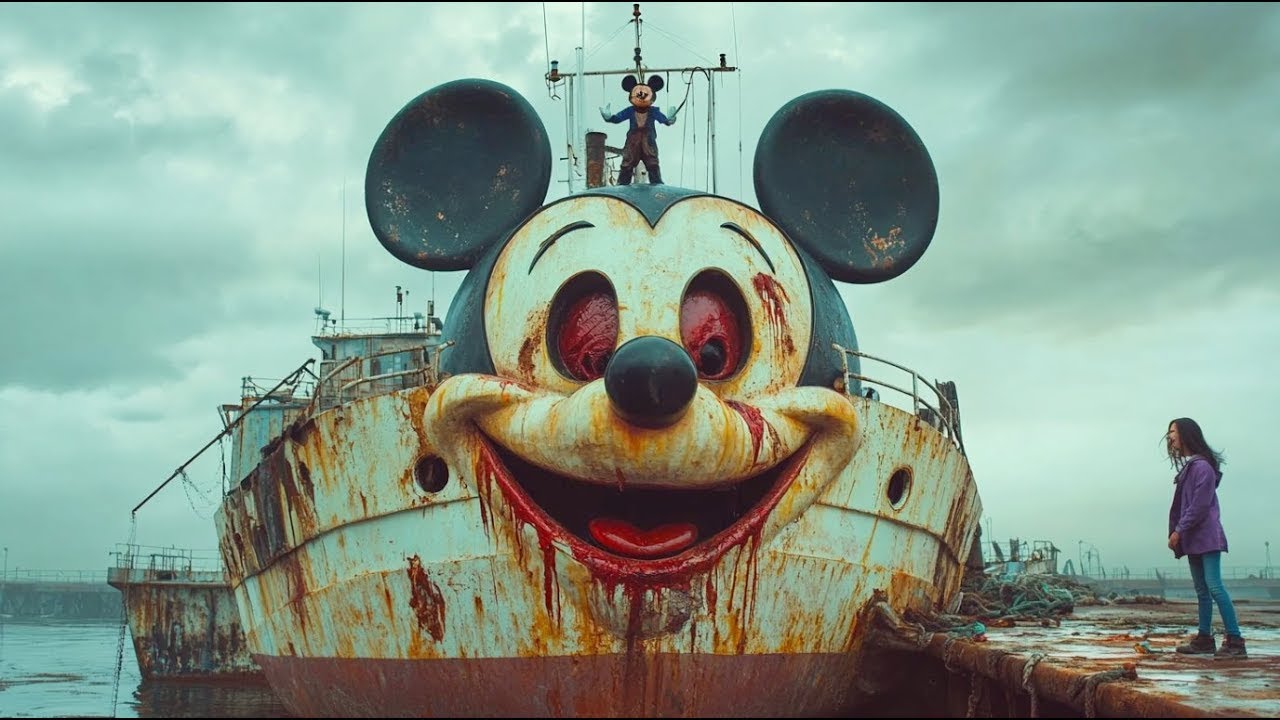 MICKEY'S boat captures HUMANS to feed him and only one will be the NEW MINNIE MOUSE