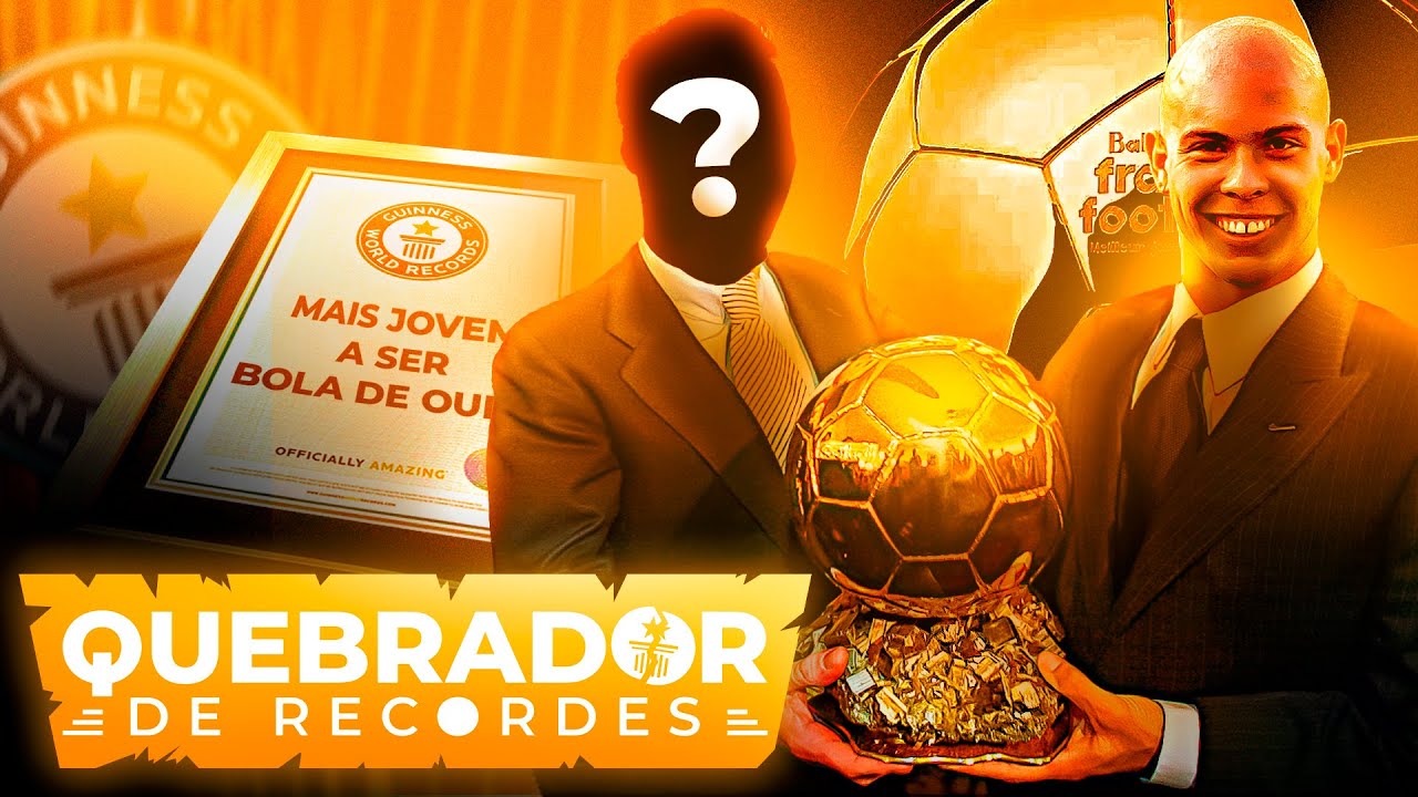 Dá pra BATER RECORDE de MAIS JOVEM a ganhar Bola de Ouro? — Quebrador de Recordes ⚡